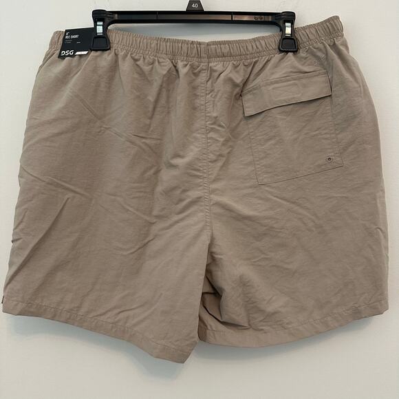 DSG Men's 6" Rec Short Khaki Size Small - Picture 2 of 3